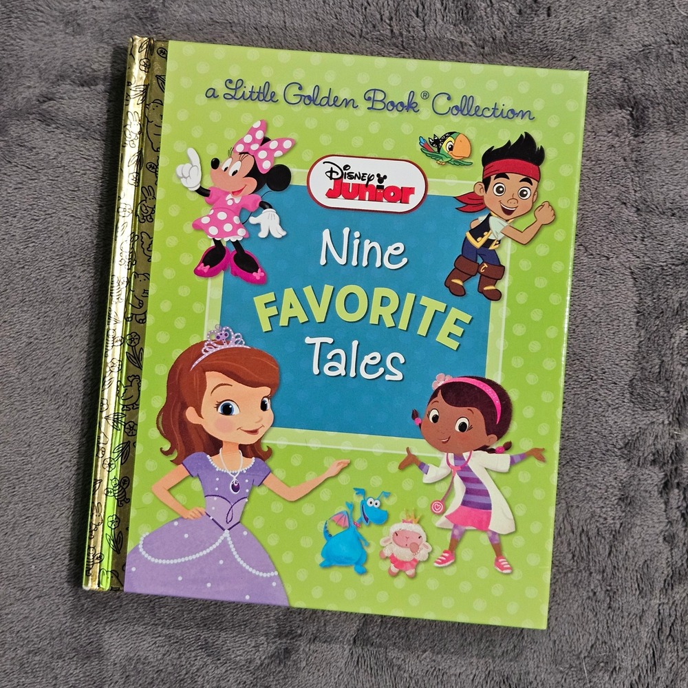 Disney Junior Nine Favorite Tales‎ A Little Golden Book Collection Kids